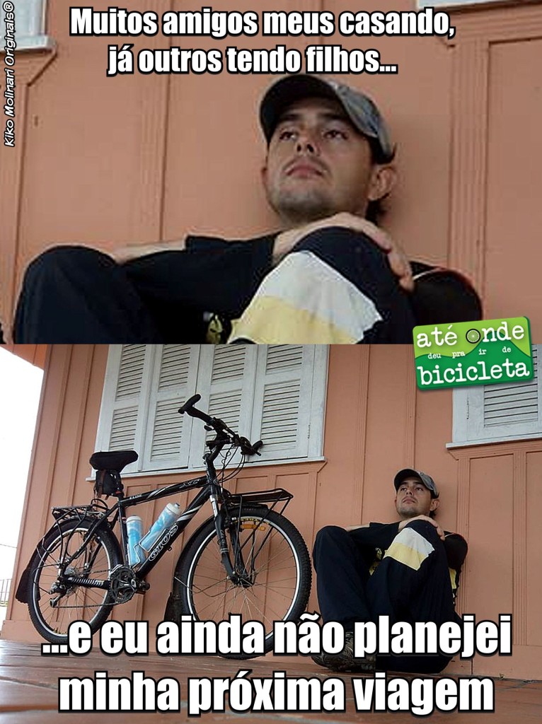 Bike Memes - Casar ter filhos ou viajar