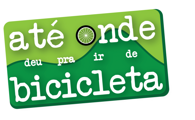 Até onde deu pra ir de bicicleta.