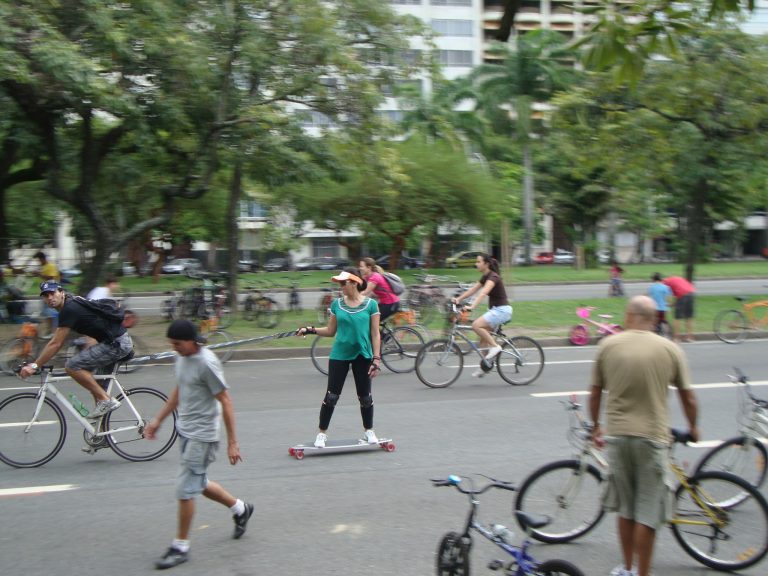 Pedalando no Aterro do Flamengo