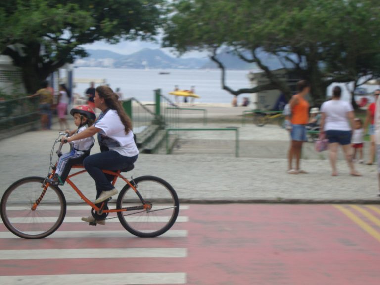 Mamães ciclistas