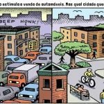 ate-onde-deu-pra-ir-de-bicicleta-carros-engarrafamento-charge