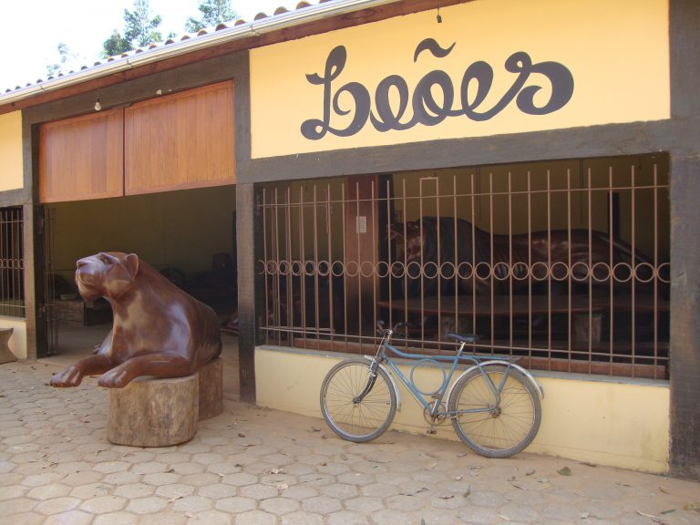 Bici Clique: bicicleta protegida por leões