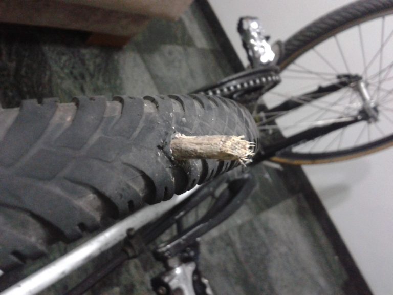 O pneu furado e a surpresa