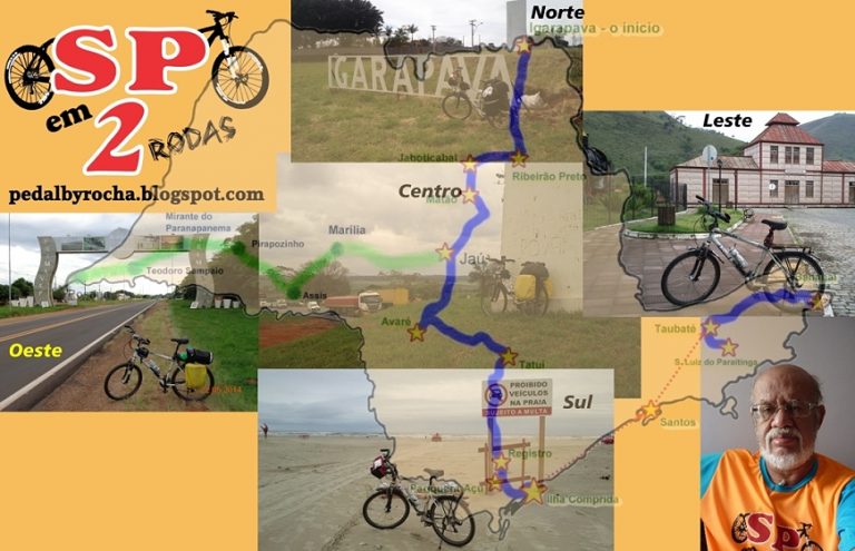 Cicloturismo: Pedalando por 300 municípios do estado de São Paulo