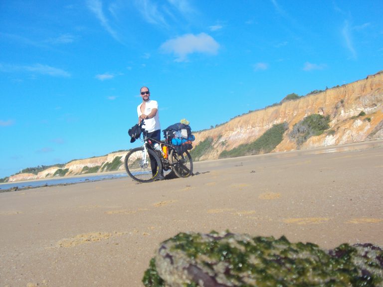 Cicloturismo no litoral da Bahia