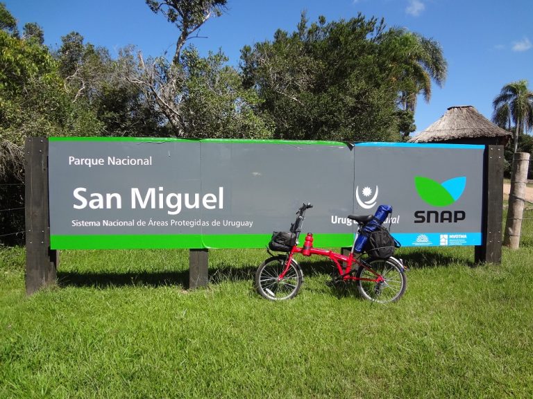 Cicloturismo: de bicicleta dobrável no Uruguai