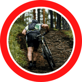 ebook subidas ciclista empurrando